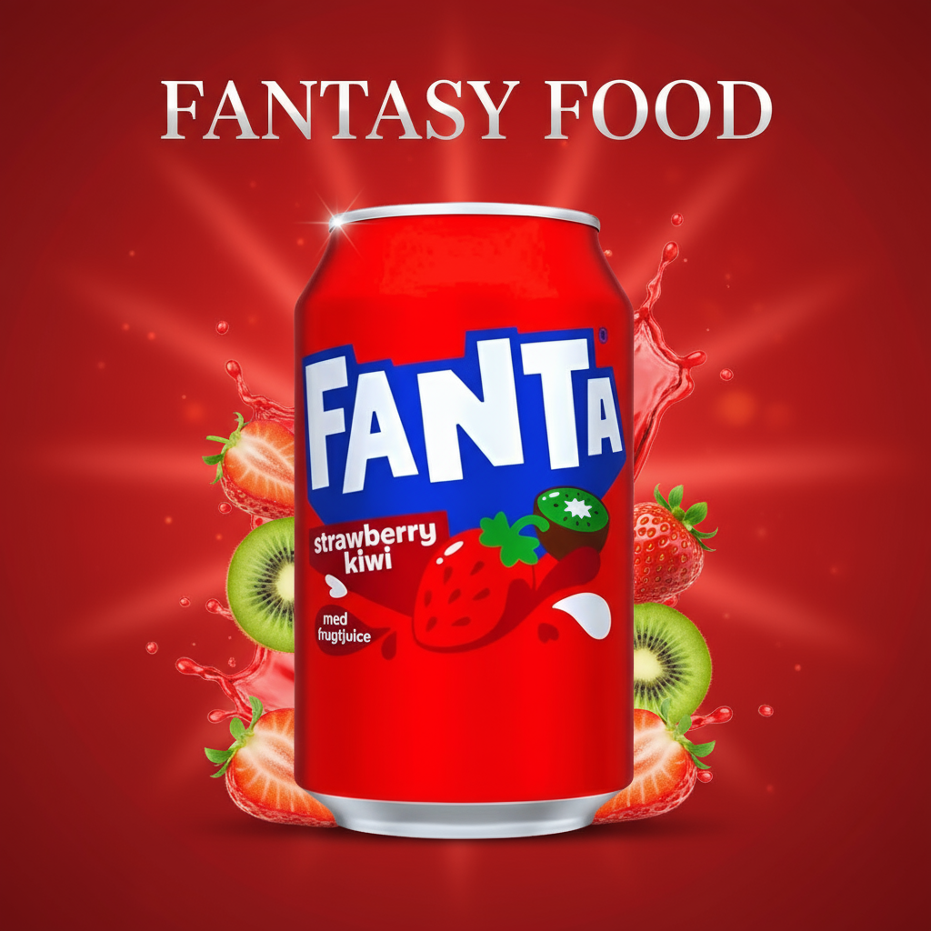 🍭 FANTA FRAGOLA E KIWI  EXPLOSION FRUTTATA DISSETANTE