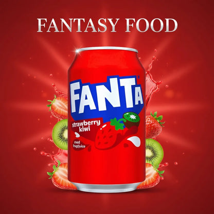 Fanta 330ml Fragola & Kiwi