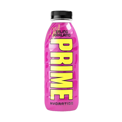 PRIME HYDRATION: Erling Haaland V2 pink 500 ml