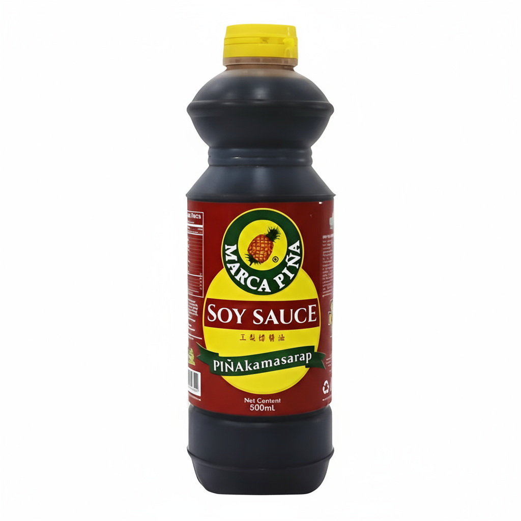 🥢 MARCA PIÑA – SALSA DI SOIA FILIPPINA 🇵🇭 (500ml)