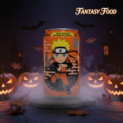 🍋 OCEAN BOMB NARUTO – YUZU SPARKLING WATER (TAIWAN)