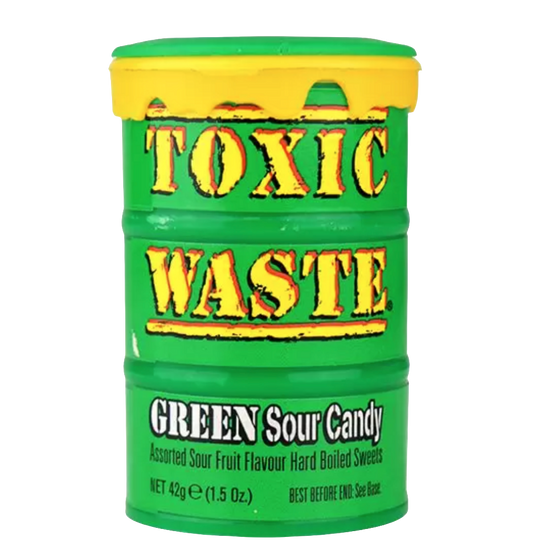 💚☢️ TOXIC WASTE GREEN DRUM – EDIZIONE ACIDA ESTREMA (USA)