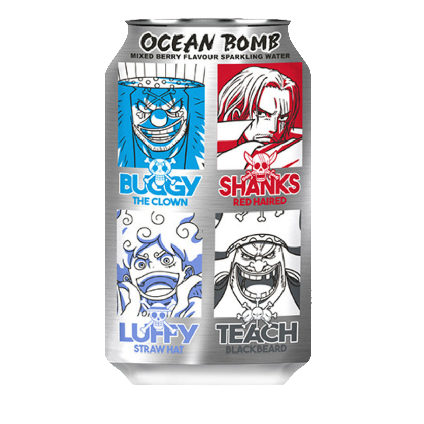 🏴‍☠️ ONE PIECE 4 IMPERATORI - FRUTTI DI BOSCO (330ML) 🍇