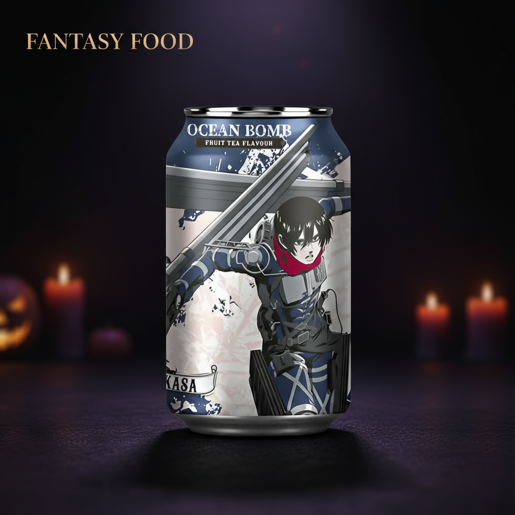 🍵 OCEAN BOMB ATTACK ON TITAN – TE’ ALLA FRUTTA FRIZZANTE (TAIWAN)