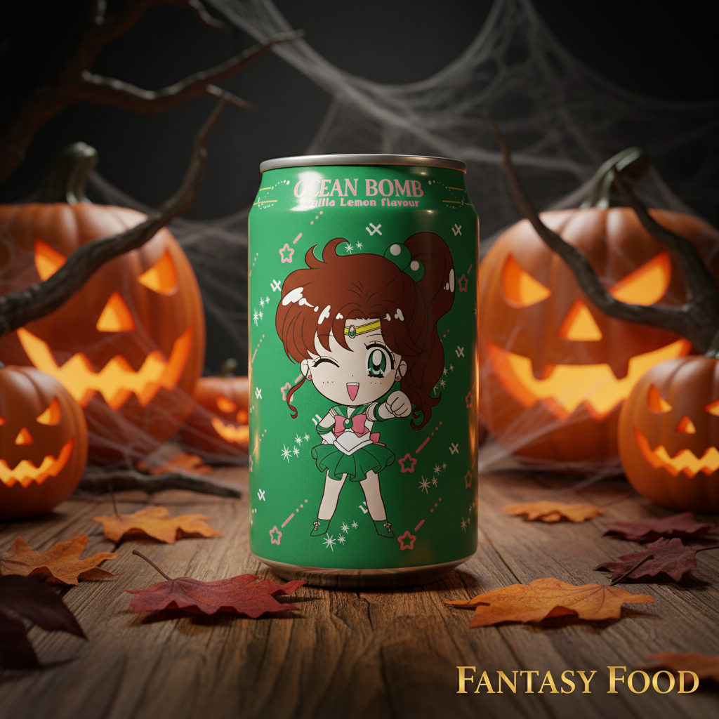 💚 OCEAN BOMB SAILOR JUPITER – BEVANDA FRIZZANTE VANIGLIA & LIMONE (TAIWAN)