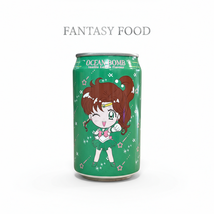 💚 OCEAN BOMB SAILOR JUPITER – BEVANDA FRIZZANTE VANIGLIA & LIMONE (TAIWAN)