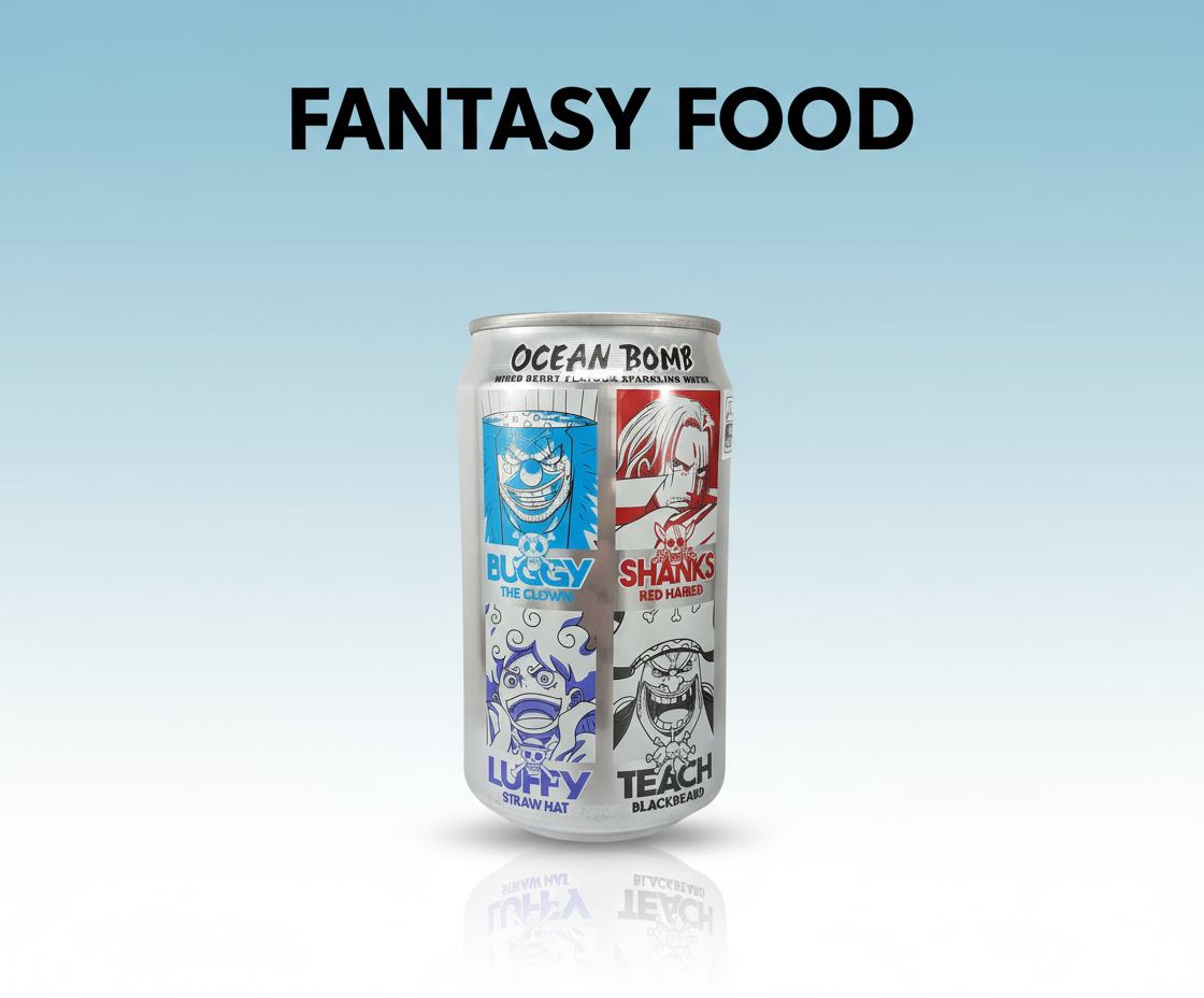 🏴‍☠️ ONE PIECE 4 IMPERATORI - FRUTTI DI BOSCO (330ML) 🍇