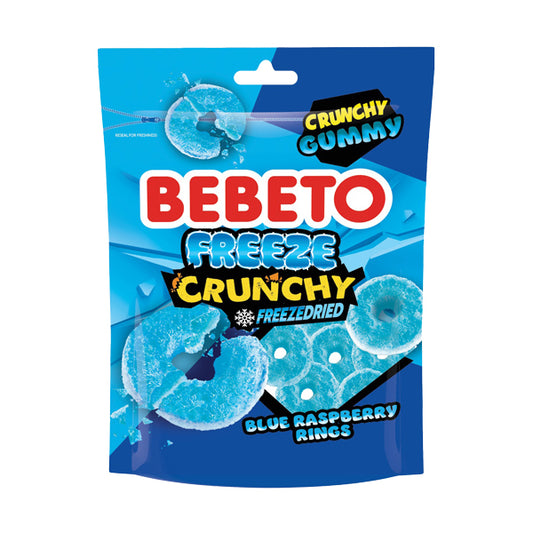 Bebeto Caramelle liofilizzate gusto lampone blu 35g