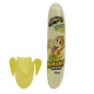 Caramella spray liquida BIG BANANAS SPRAY al gusto di banana, con confezione gialla e verde. Bevanda dolce divertente e acida, popolare snack americano liquido per bambini e adulti.