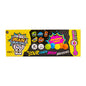 Pacchetto di caramelle dure BRAIN BLASTERZ Brain Breakerz, note per la loro estrema acidità e il doppio strato: guscio aspro e ripieno di polvere acida. Le caramelle hanno gusti assortiti (Mela, Limone, Lampone, Fragola, Cola). Caramelle aspre virali importate dal Regno Unito (UK).