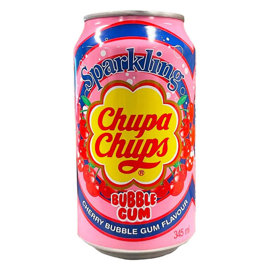 🍒 CHUPA CHUPS SPARKLING CHERRY BUBBLEGUM  (COREA)