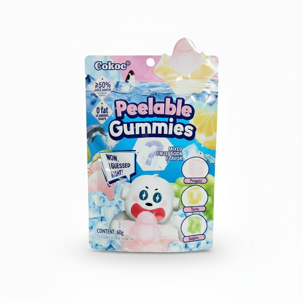 Cokoc Peelsble Gummies Caramelle Gommose Sbucciabili  75g