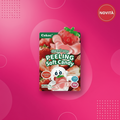 🍓COKOC STRAWBERRY: Caramelle che si sbucciano alla fragola (75G) [Halal]