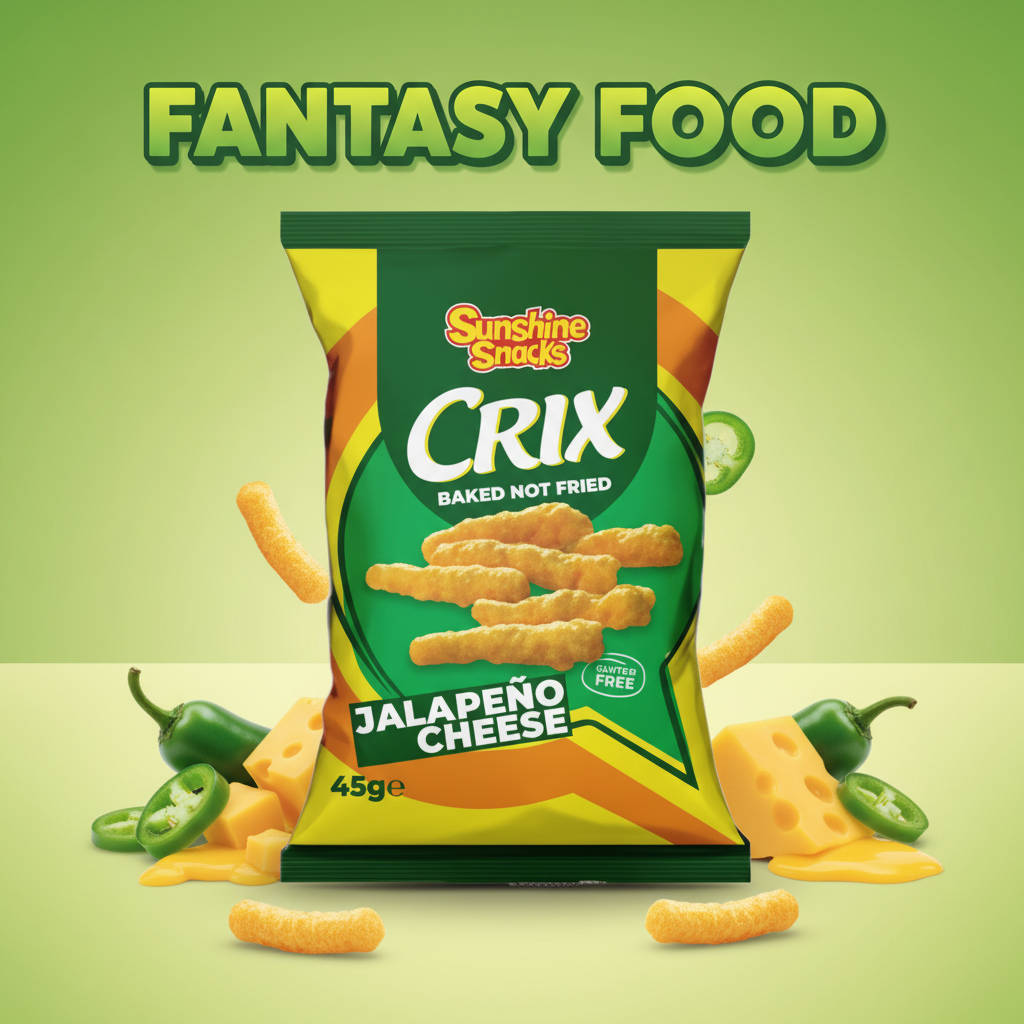 CRIX – JALAPEÑO CHEESE 🌽🧀🌶️ SNACK DI MAIS (45G) [USA]