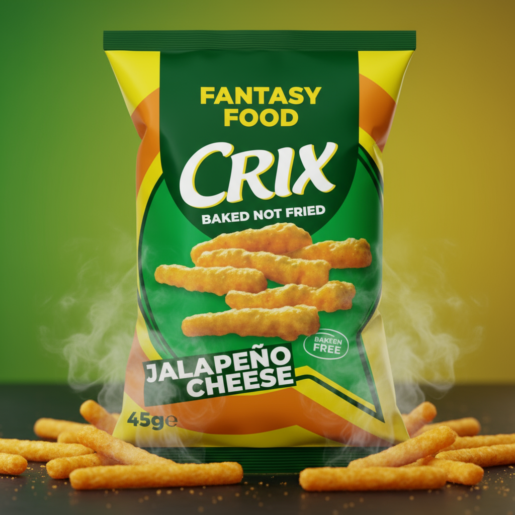 CRIX – JALAPEÑO CHEESE 🌽🧀🌶️ SNACK DI MAIS (45G) [USA]