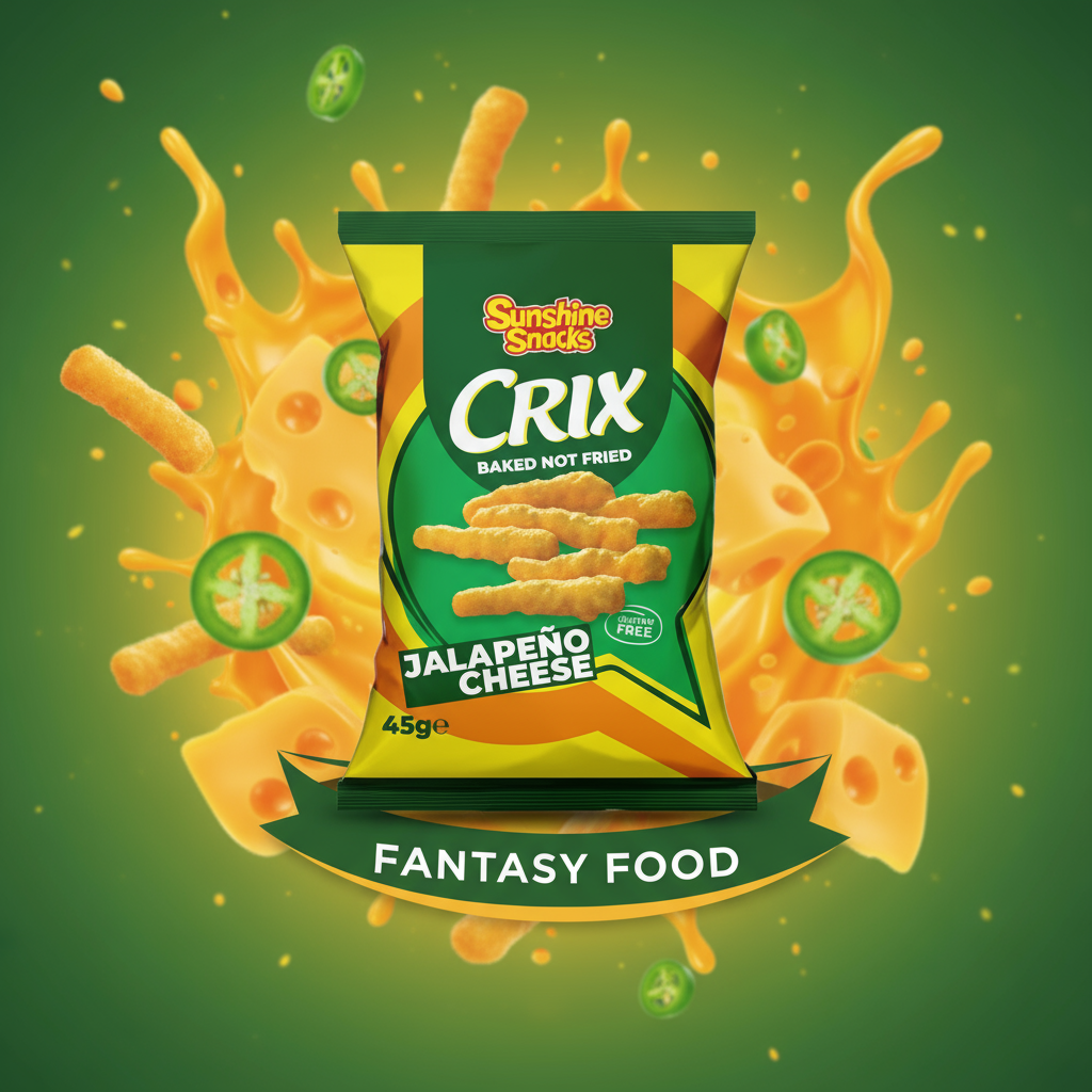 CRIX – JALAPEÑO CHEESE 🌽🧀🌶️ SNACK DI MAIS (45G) [USA]