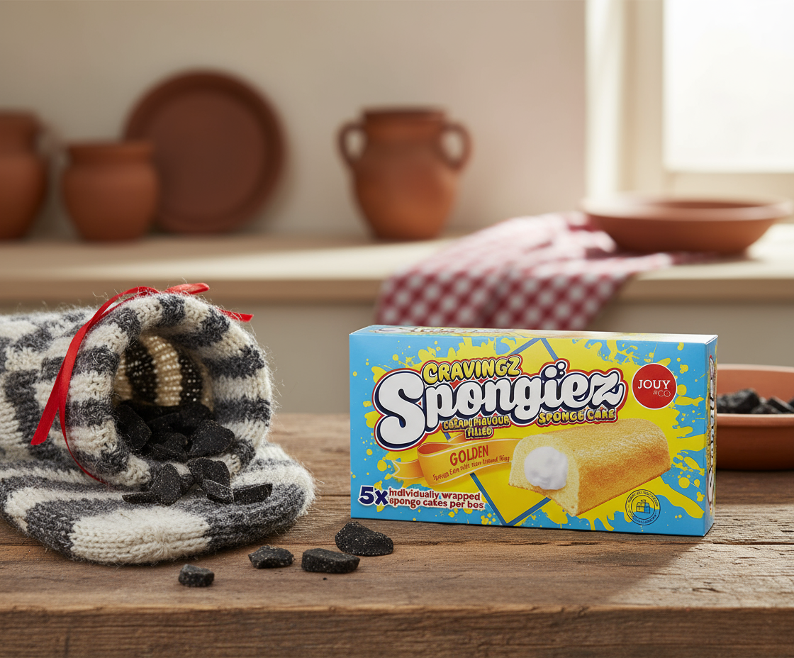 🍓 JOUY & CO CRAVINGZ SPONGIEZ – MERENDINE SOFFICI ALLA PANNA (NL)