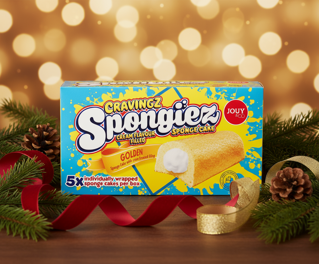 🍓 JOUY & CO CRAVINGZ SPONGIEZ – MERENDINE SOFFICI ALLA PANNA (NL)