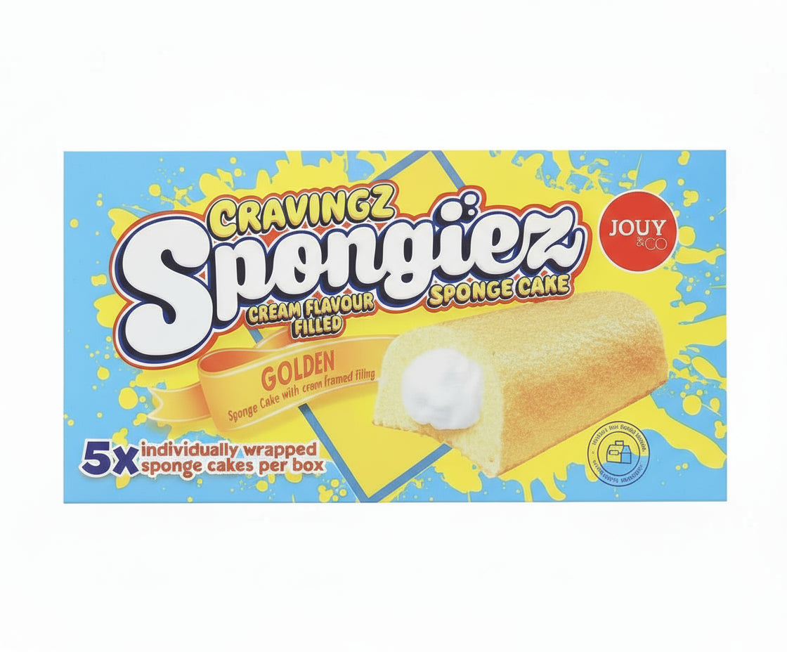 🍓 JOUY & CO CRAVINGZ SPONGIEZ – MERENDINE SOFFICI ALLA PANNA (NL)