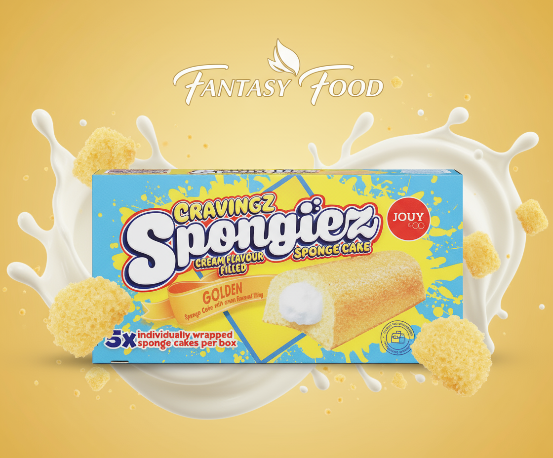 🍓 JOUY & CO CRAVINGZ SPONGIEZ – MERENDINE SOFFICI ALLA PANNA (NL)