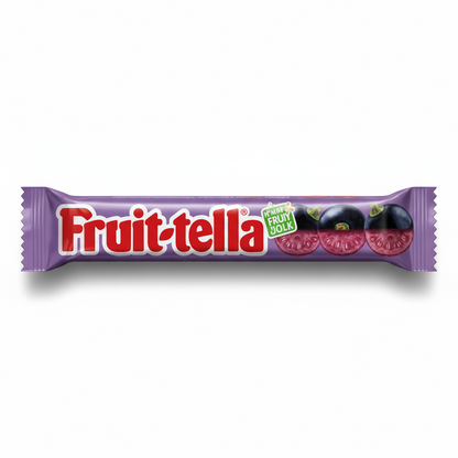🍇 FRUITTELLA BLACKCURRANT FOR VEGANS – 🇳🇱 (41G) 🌿