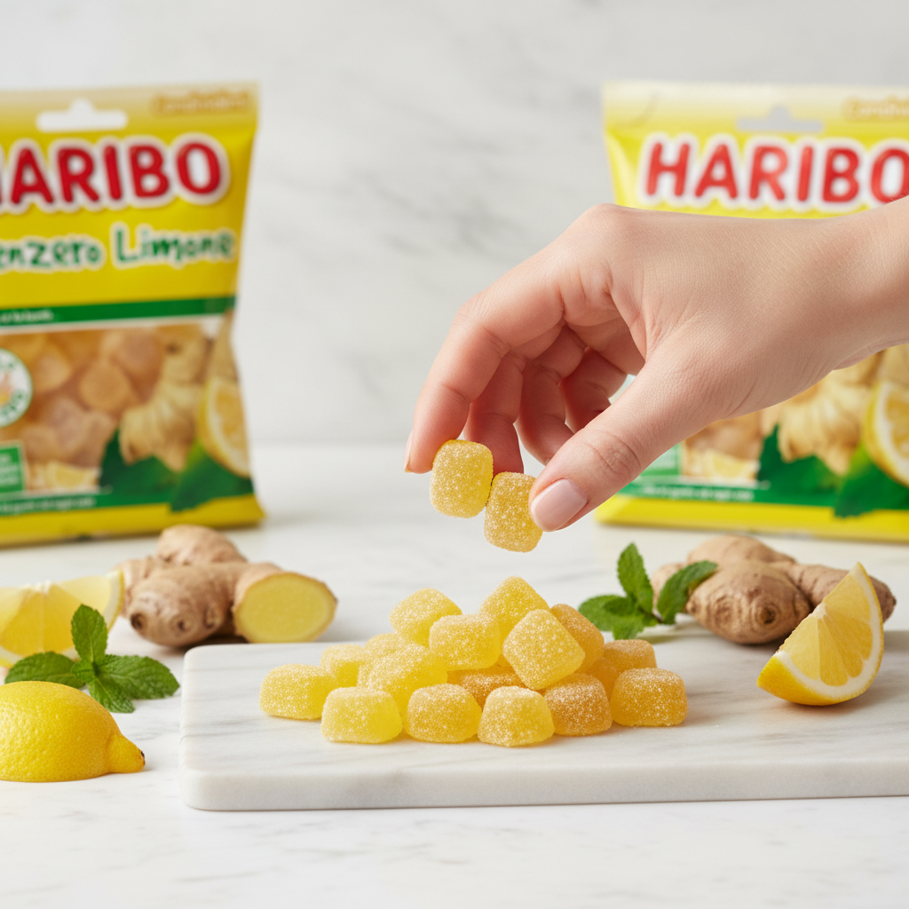 🍬HARIBO – ZENZERO & LIMONE (GUSTO INTENSO) – 100G