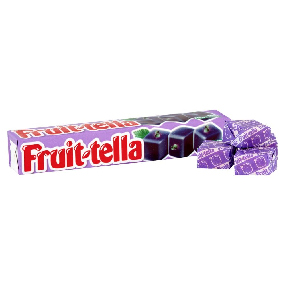 🍇 FRUITTELLA BLACKCURRANT FOR VEGANS – 🇳🇱 (41G) 🌿