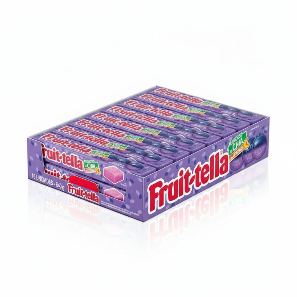 🍇 FRUITTELLA BLACKCURRANT FOR VEGANS – 🇳🇱 (41G) 🌿