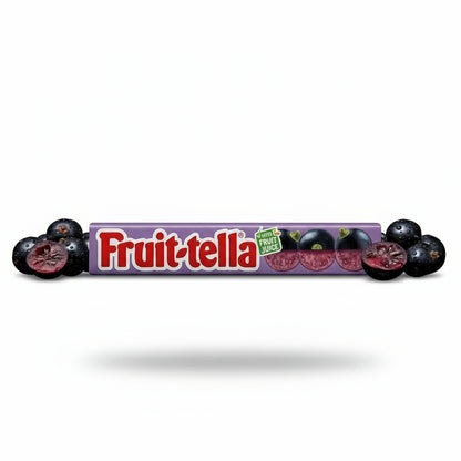 🍇 FRUITTELLA BLACKCURRANT FOR VEGANS – 🇳🇱 (41G) 🌿