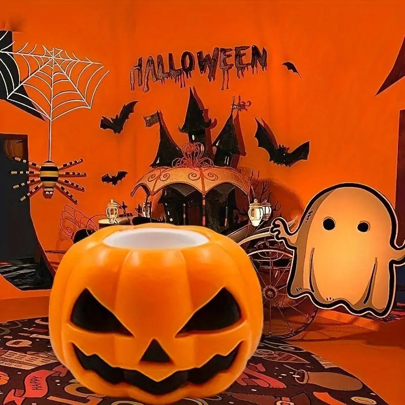 🎃 TOYS JOYGUM ZUCCA ANTISTRESS – Candy Toy con caramelle HAPPY HALLOWEEN