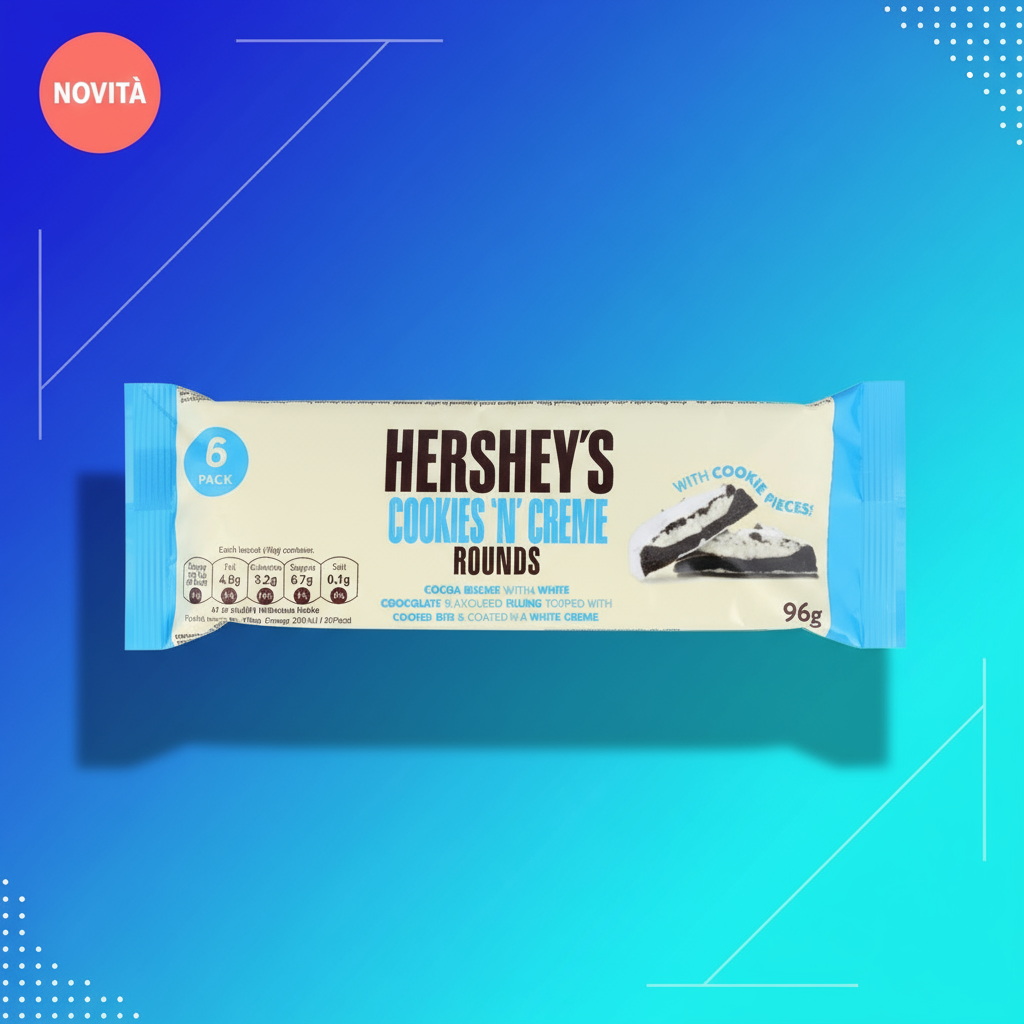 🍫 HERSHEY’S COOKIES ’N CREME ROUNDS 🇺🇸 (96g)