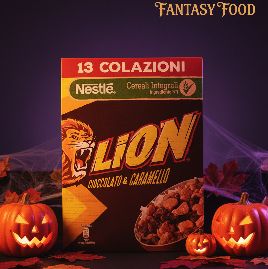 🦁 NESTLÉ LION CEREALI INTEGRALI CIOCCOLATO & CARAMELLO