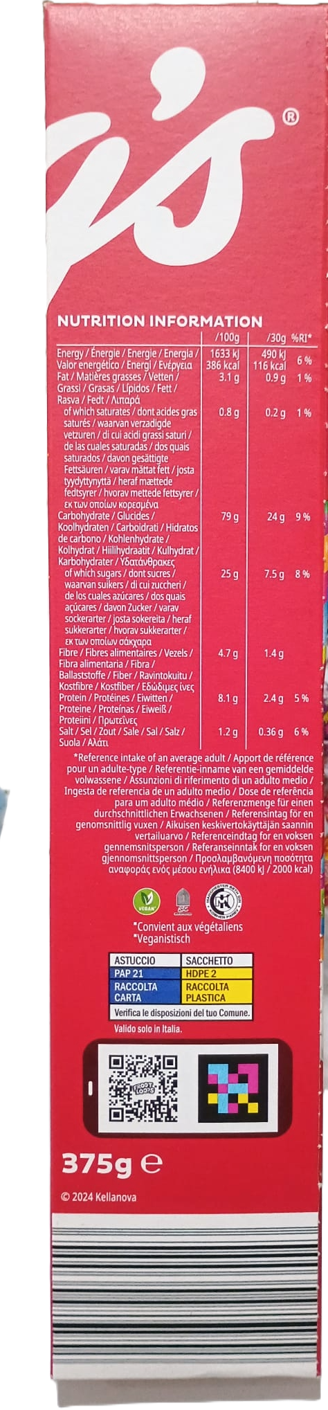 🌈 KELLOGG’S FROOT LOOPS 375g