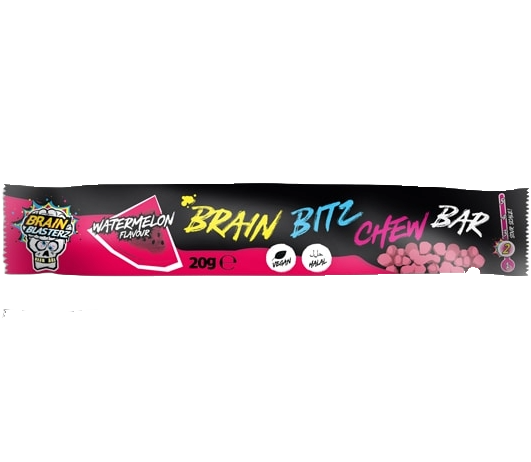 BRAIN BLASTERZ BITZ CHEW BAR ANGURIA 🍉💥