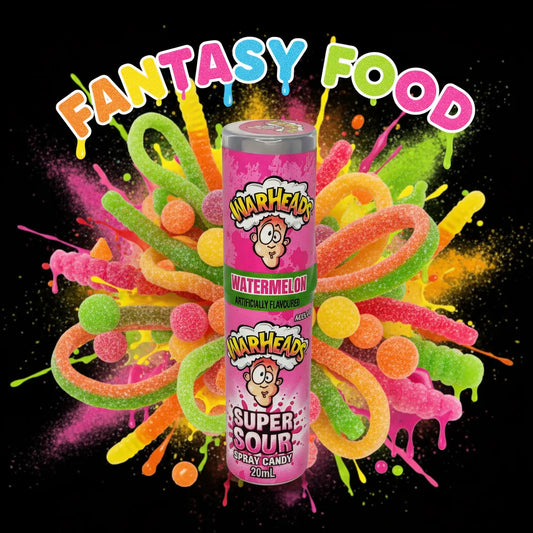 WARHEADS SUPER SOUR SPRAY: Frescezza e Acidità Estrema