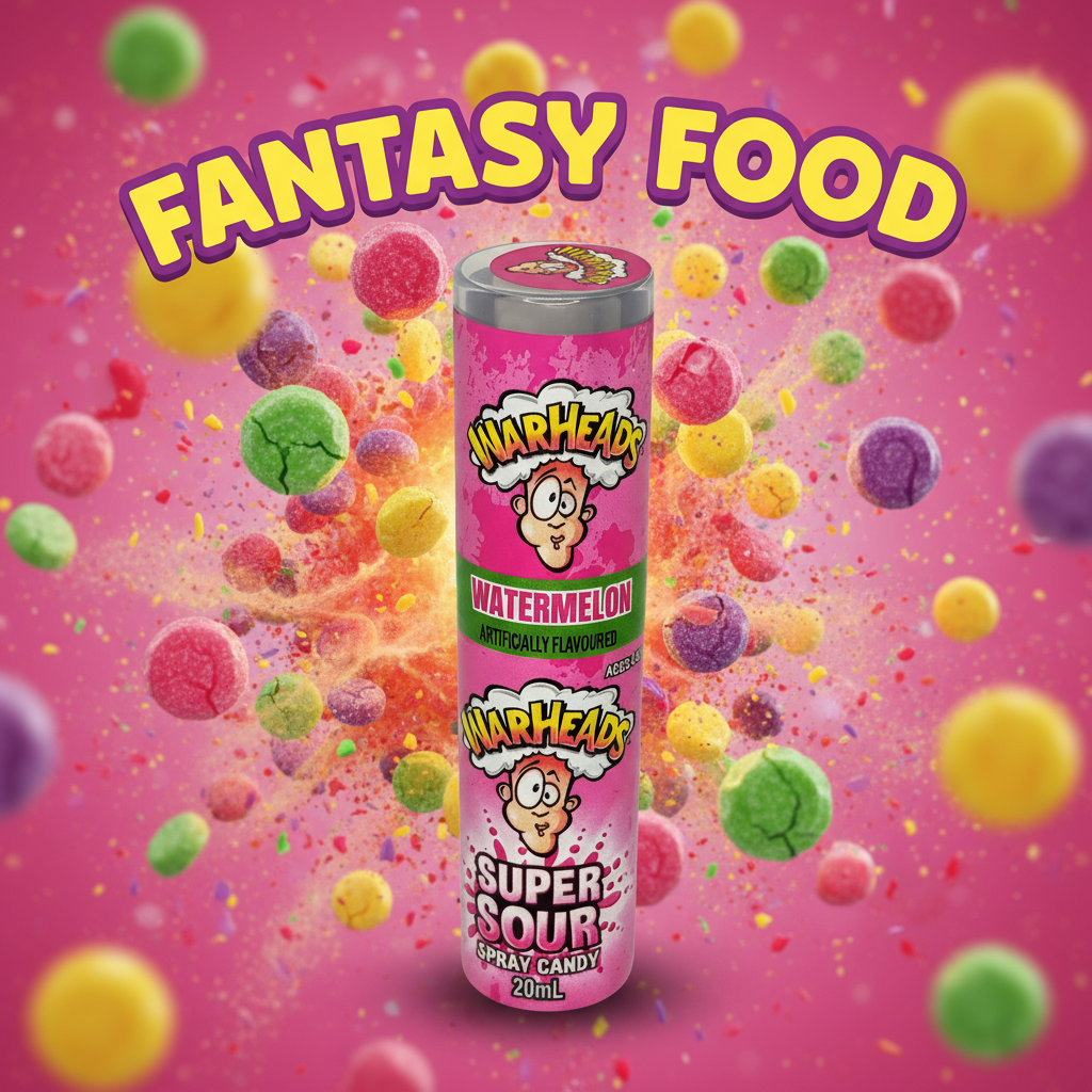 🍉 WARHEADS SUPER SOUR SPRAY – ANGURIA TOSSICA (USA)
