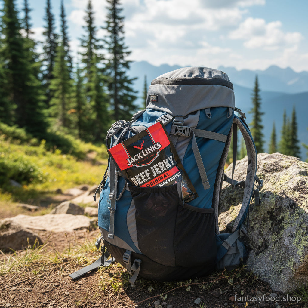 Snack energetico Jack Link's per escursioni e trekking