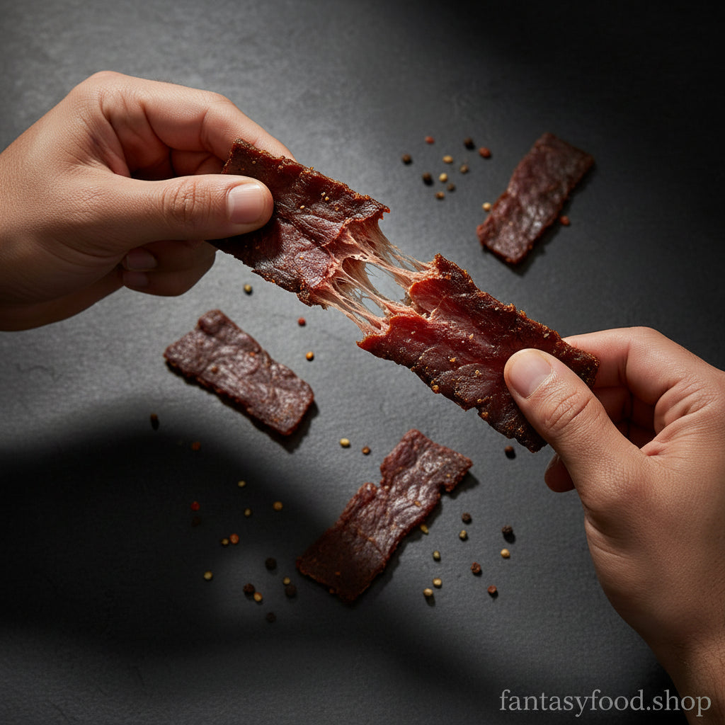 Azione di consumo carne essiccata Jack Link's