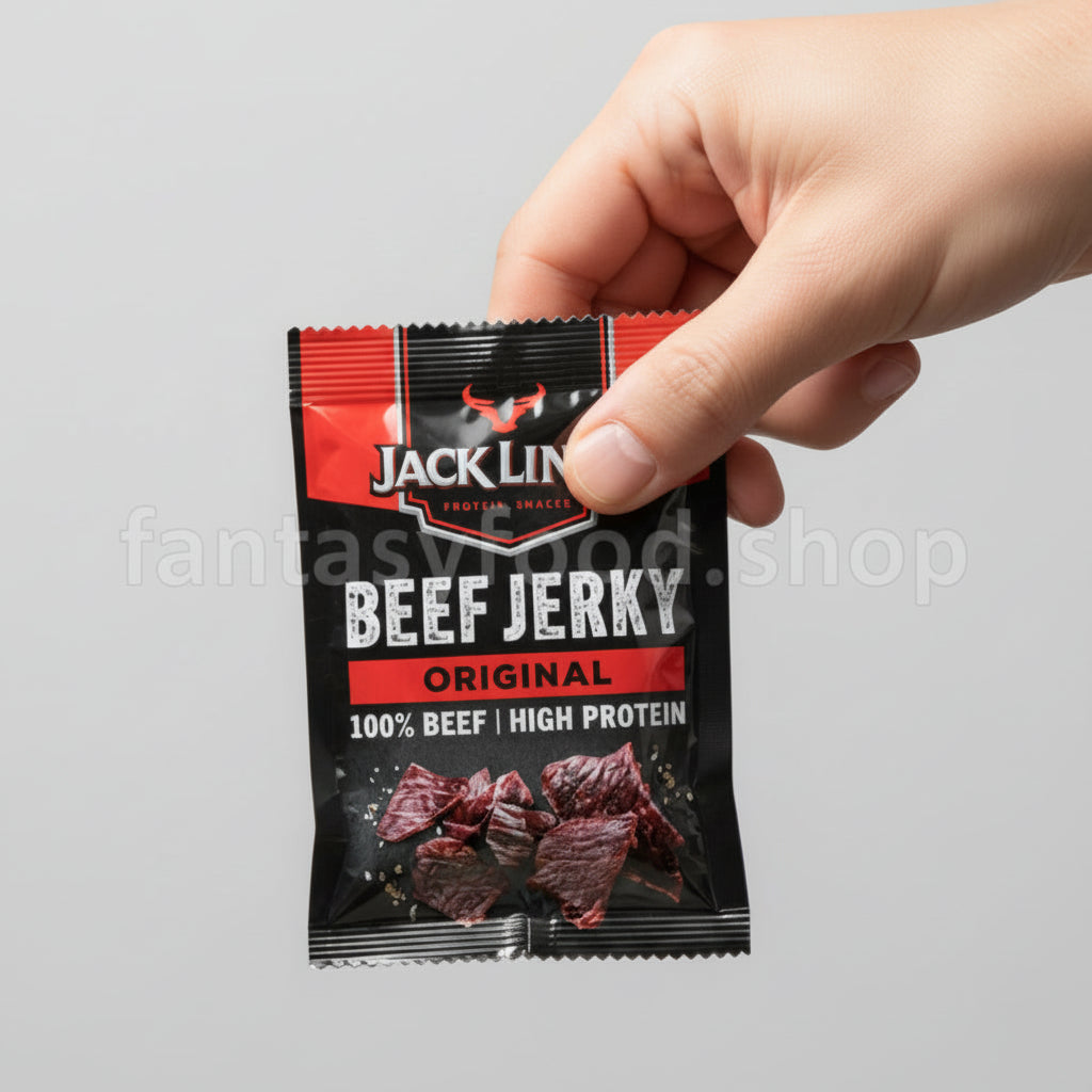 Dimensioni tascabili snack proteico Jack Link's