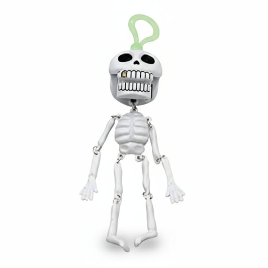 🧠 TOYS JOYGUM SUPER TESCHIO – Portachiavi con caramelle HAPPY HALLOWEEN