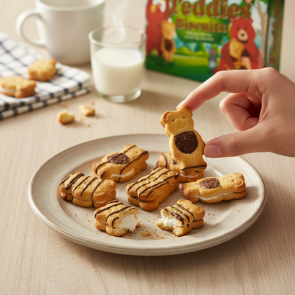 🧸 TEDDIES BISCUITS – BISCOTTI ALLA CREMA DI LATTE (KR)