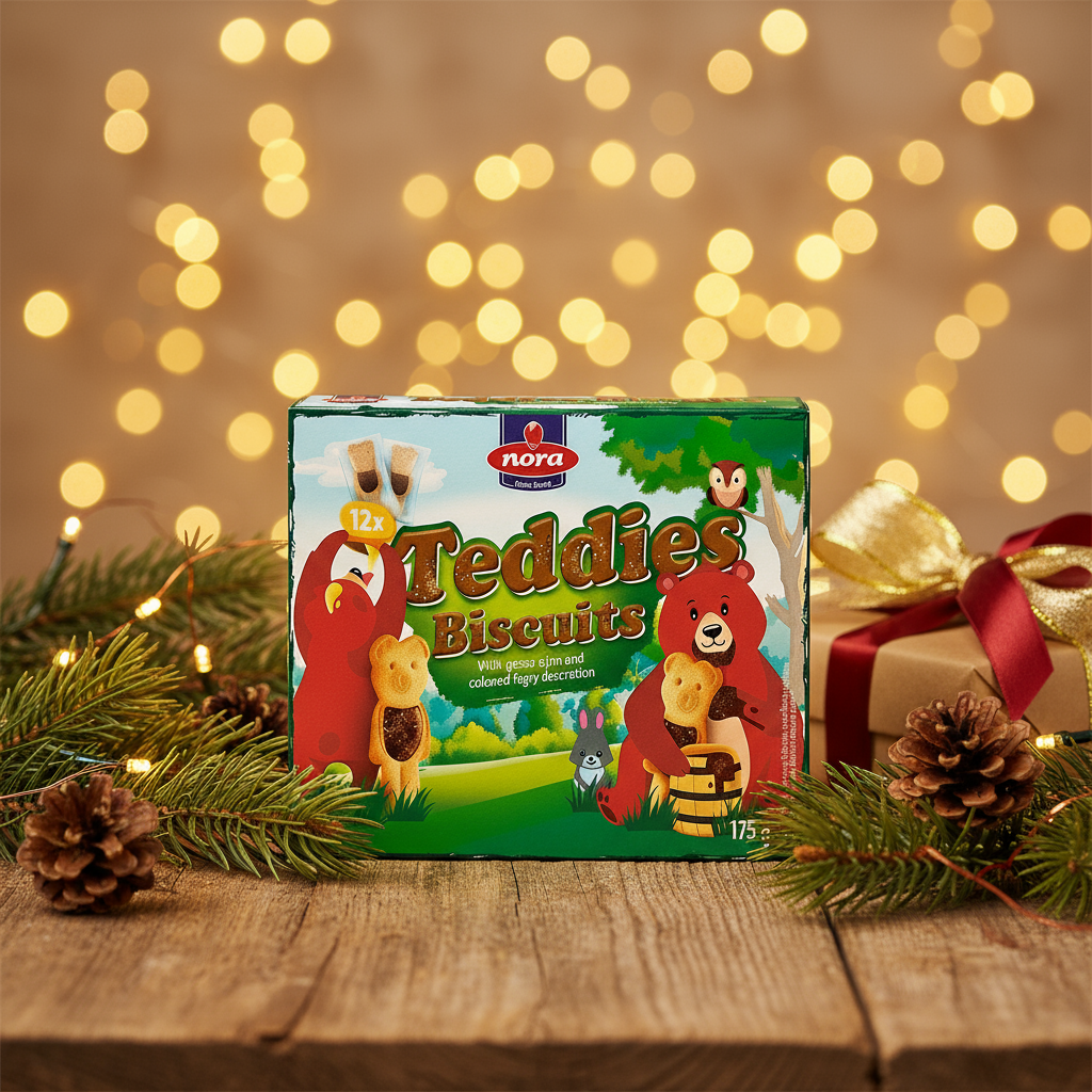 🧸 TEDDIES BISCUITS – BISCOTTI ALLA CREMA DI LATTE (KR)