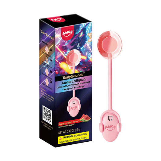 Amos Tasty Sounds Lollipop Anguria Musica K-Pop 12g