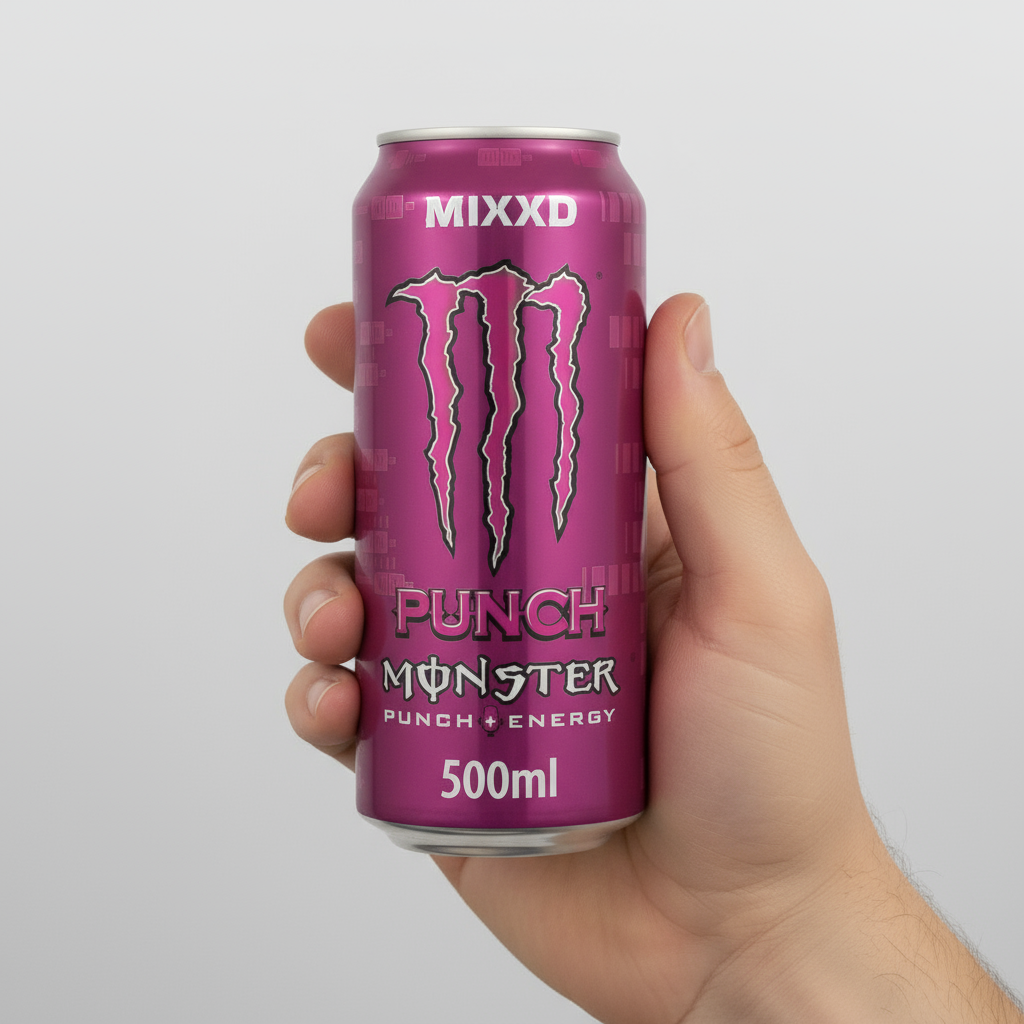 🍹 MONSTER ENERGY DRINK PUNCH MIXXD (500ML) 💥