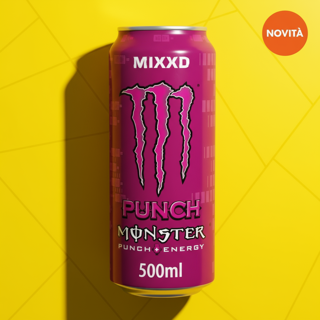 🍹 MONSTER ENERGY DRINK PUNCH MIXXD (500ML) 💥