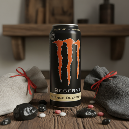 🍊🧡 MONSTER RESERVE ORANGE DREAMSICLE – UK (500 ML) 🍦⚡