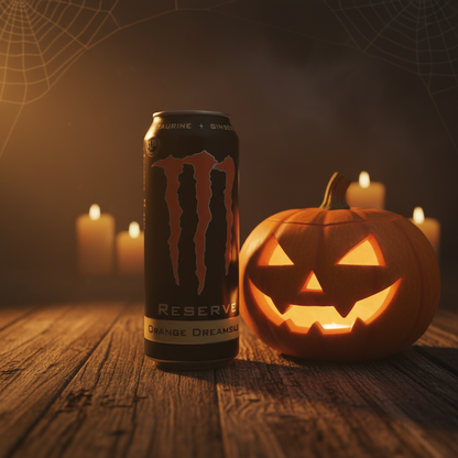 🍊🧡 MONSTER RESERVE ORANGE DREAMSICLE – UK (500 ML) 🍦⚡