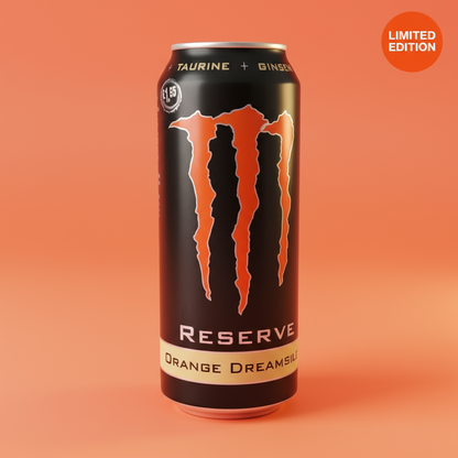 🍊🧡 MONSTER RESERVE ORANGE DREAMSICLE – UK (500 ML) 🍦⚡