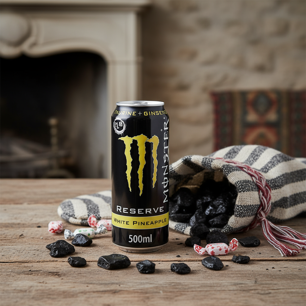 🧡 MONSTER RESERVE WHITE PINEAPPLE UK (500 ML)⚡ENERGIA TROPICALE