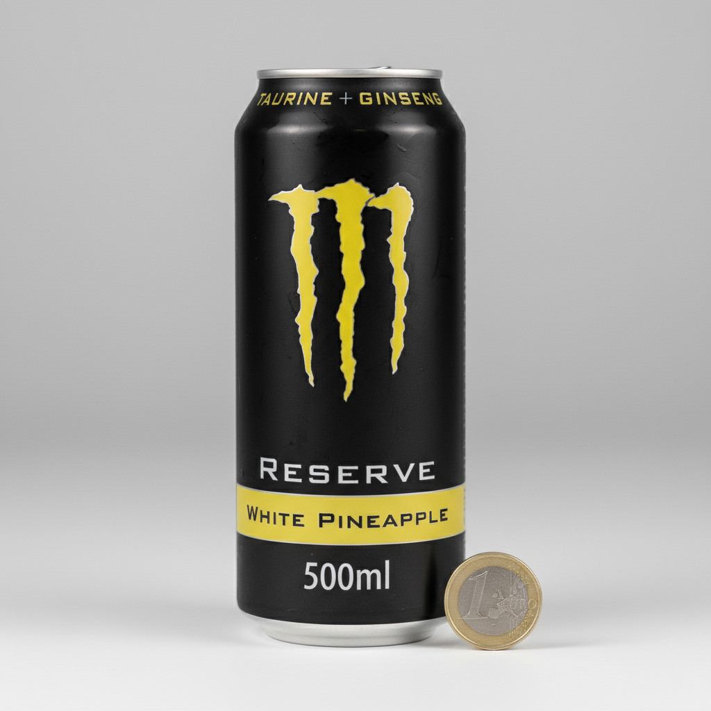🧡 MONSTER RESERVE WHITE PINEAPPLE UK (500 ML)⚡ENERGIA TROPICALE